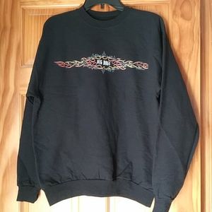 Big Dogs Medium Flames Sweatshirt